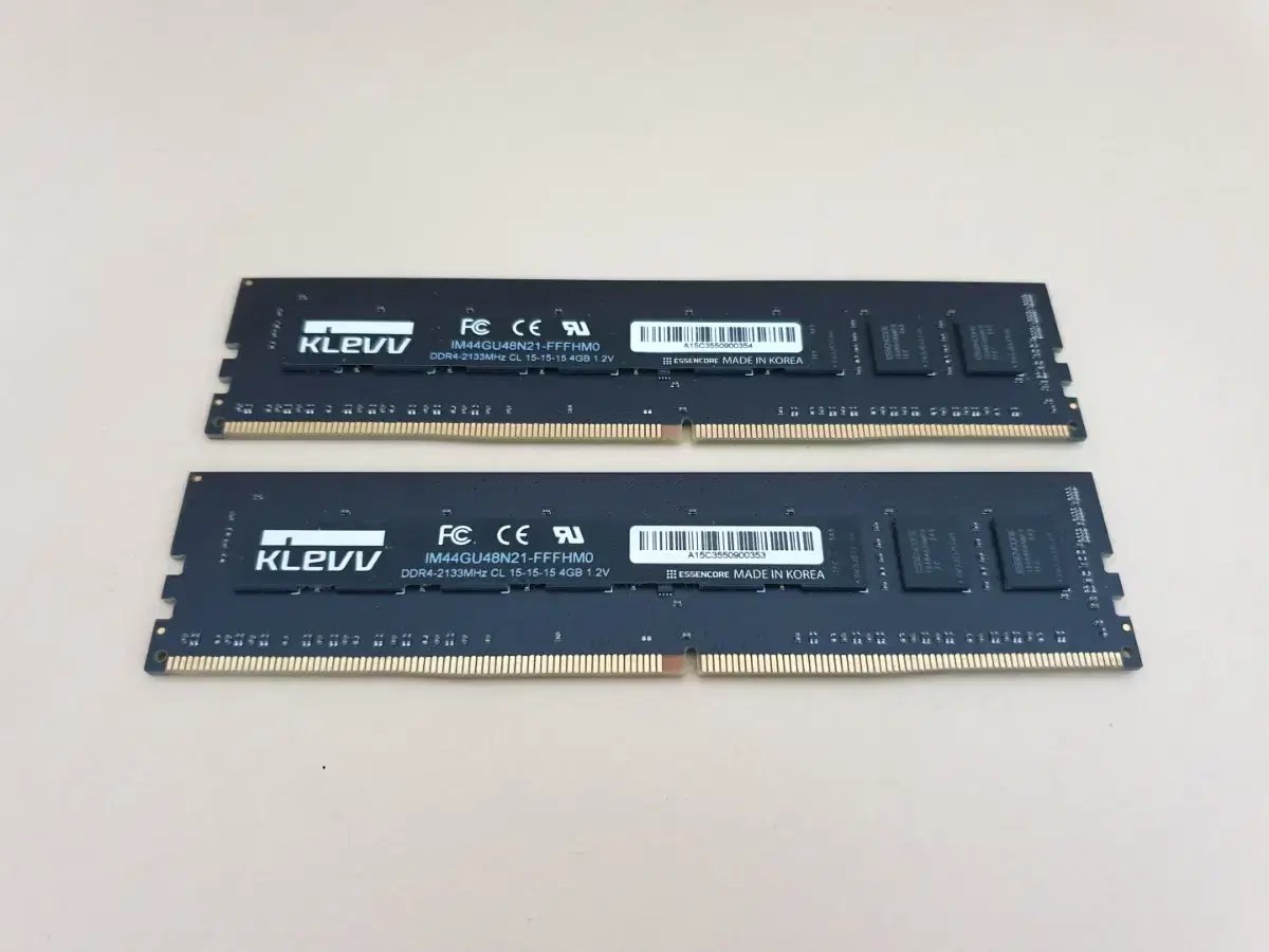 KLEVV DDR4 8GB (듀얼채널 8GB, 4GBx2, 4기가 2개)